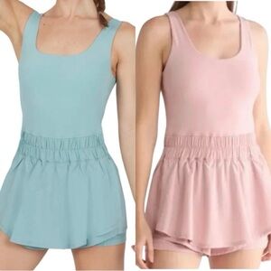 Bundle of 2 NWT Yogalicious Lux Pati Skort Romper Size XL